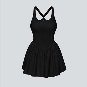 HALARA Breezeful Corset 2-in-1 Pocket Mini Quick Dry Flowy Active Dress